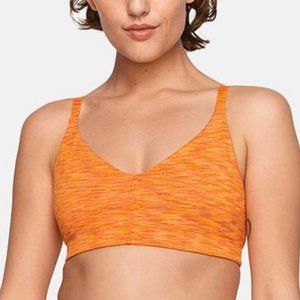 Outdoor Voices Freeform Bralette in Tangerine